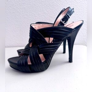 Guess Strappy Slingback Platform Stilletto’s